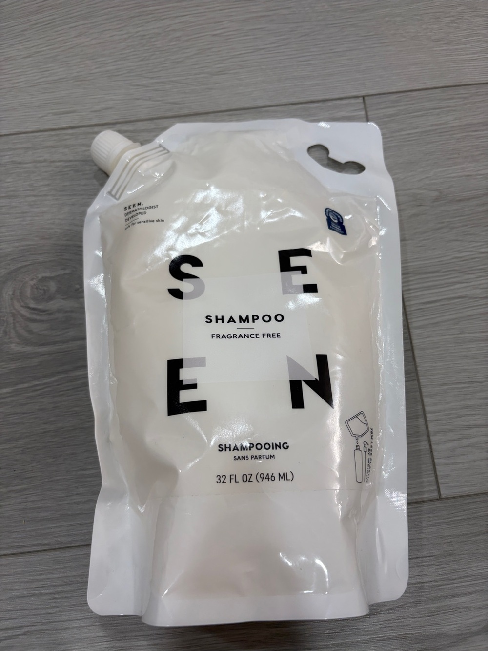 Seen shampoo
